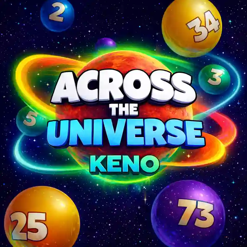 Across the Universe Keno gameplay interface sa arionplay casino